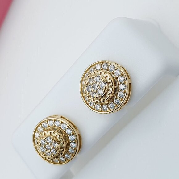 "925 Sterling Silver Cubic Zirconia Earrings, U19254605 - Picture 10 of 11